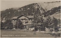 Adelboden Hotel Pension Hari Schlegeli Switzerland Postcard
