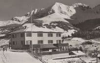 Adelboden Institut Zimmerli WW2 1945 Real Photo Swiss Postcard