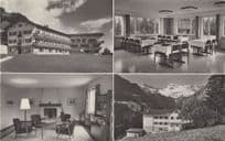 Adelboden Spittler Haus Switzerland Real Photo Postcard