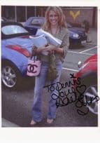 Adele Silva Emmerdale 2005 At Granada TV Studios 12x8 Hand Signed Photo