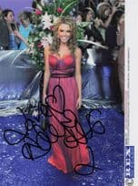 Adele Silva Emmerdale 2006 BBC TV Centre Awards Hand Signed Press Photo