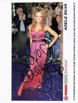 Adele Silva Emmerdale 2006 BBC TV Soap Awards 10x8 Hand Signed Press Photo