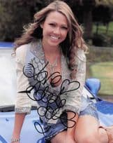 Adele Silva Emmerdale Blankety Blank 10x8 Hand Signed Photo