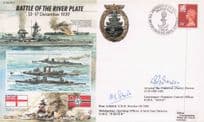 Admiral Desmond Dreyer ARB Sturdee Hand Signed Battle Of River Plate FDC & More