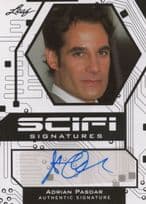 Adrian Pasdar Heroes SF-AP1 Leaf Hand Signed Autograph Card