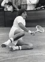 Adriano Panatta Italian Italy Tennis Wimbledon 1980 8x6 Press Photo