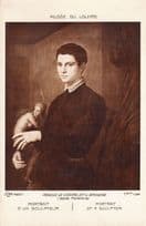 Agnolo De Cosimo Ecole Florentine Museum De Louvres Sculptor Painting Postcard
