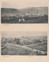 Ahrweiler German Rhine Kuranstalt 2x Rare Old PB Postcard