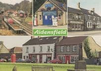 Aidensfield Of TV Show Heartbeat Garage Post Office Yorkshire Postcard
