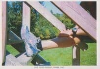 Air Kantara Shoes Maria Guida Rome Italy Marathon Win Parma Advertising Postcard