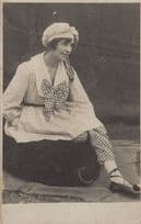Air Station East Halton Lincolnshire WW1 Lady Old Rare Postcard