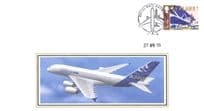 Airbus 380 BCSP 14B Gatwick First Flight LIMITED TO 25 Gatwick First Day Cover