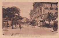 Ajaccio La Cours Napoleon Antique French Postcard