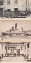 Ajaccio Monument Napoleon Bonaparte Hotel 3x Old Postcard