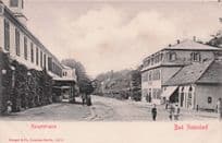 AK Bad Nenndorf Hauptstrasse Germany Rare Antique Postcard