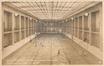 AK Chemnitz German Europa Swimming Pool Antique Postcard
