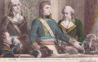 AK Couder Installation Du Conseil D´Etat Luxembourg Postcard