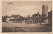 AK Leuchtenburg Gasthaus Bruns Garten German Old Postcard