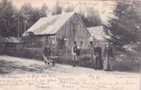 AK Monchshof Thur Dorfstrasse Mit Haus German Postcard