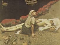 Akseli Gallen Kallela Lemminkaisen Painting Postcard Greeting Card