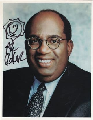Al Roker American NBC TV Weatherman Presenter 10x8 Hand Signed Photo