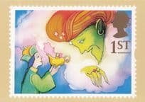 Aladdin The Arabian Nights Greetings Stunning Royal Mail Ltd Postcard