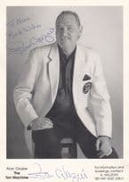 Alan Glazier Darts Champion The Ton Machine Bullseye TV Show Hand Signed Photo