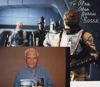 Alan Harris Bossk Star Wars 10x8 Hand Signed Autograph & COA Photo