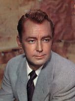 Alan Ladd Rare French Postcard & On Holiday Bonus Photo Card