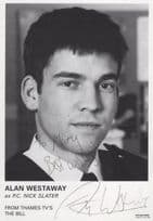 Alan Westaway The Bill Hand Signed Cast Card Please Read