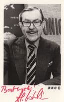 Alan Whicker Vintage BBC Hand Signed Photo