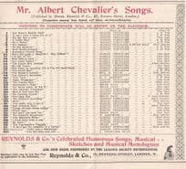 Albert Chevalier Don Lorenzo Perosi Toymaker Victorian London Classical Theatre Programme