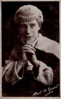 Albert H Grant Antique Court Judge Actor Hand Signed Photo Postcard