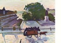Albert Marquet De Pont Neuf In The Sun Painting Postcard