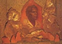 Albert Namatjira Aboriginal Painter Memorial Australia Postcard