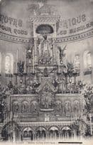 Albert Somme Notre Dame De Brebieres Chapelle Mary Statue Postcard