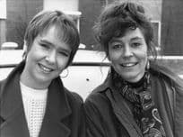 Albert Square New Arrival Rachel Kominsky Michelle 1991 Eastenders Press Photo