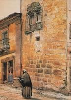 Alberta De Sousa Aguarela Portugal Museum Painting Postcard