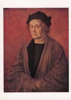Albrecht Durer The Painter's Father London National Gallery Painting Postcard