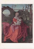 Albrecht Durer The Virgin & Child London National Gallery Painting Postcard