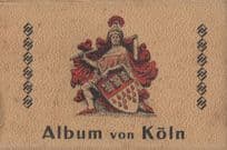 Album Von Koln German Antique Folding Postcard Book