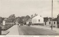 Alcester Road South Millpool Hill Kings Heath WW2 Birmingham Photo Postcard