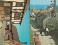 Aldeburgh Moot Hall Town Steps 2x 1970s Postcard