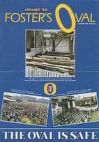 Alec Bedser Signed Fosters Cricket Oval Guide Autograph