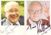 Alec Gilroy Coronation Street Hand Signed Cast Card Photo