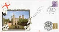 Alec Stewart Cricket There'll Always Be An England Hand Signed FDC