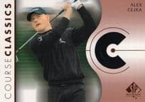 Alex Cejka Course Classics 2003 Authentic Worn PGA Tour Golf Shirt Card