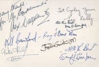 Alex Dalgleish Scottish Jazz Band Dixieland MULTI Hand Signed Photo