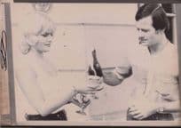 Alex Higgins & Fiance Ireland Snooker Champagne 1979 Press 9x7 Photo
