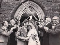 Alex Higgins Irish Snooker Wilmslow Wedding Day 1980 Vintage Press Photo